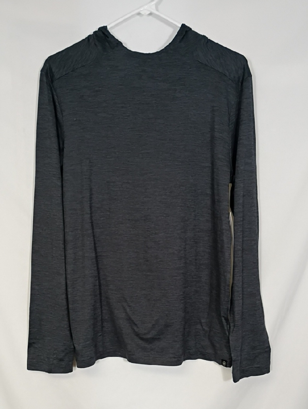 NWT GAIAM Men's Ebony Heather Everyday Basic Hoodie Mens Size Small Athleisure